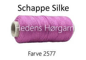 Schappe- Seide 120/2x4 farve 2577 Aubergine 